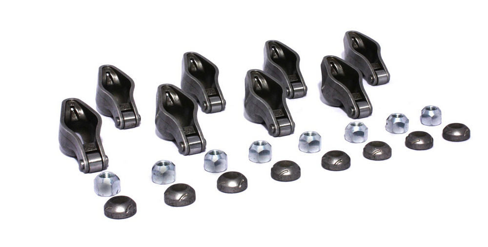 Comp Cams COM1412-8 SBC Mag-Roller Rocker Arms 3/8 Stud/1.52 Ratio