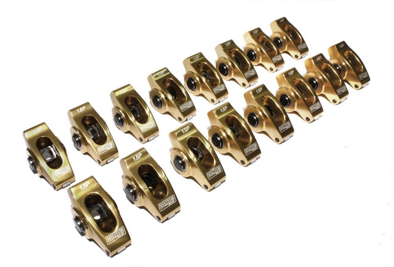 Comp Cams COM19060-16 Pontiac U/G Rocker Arms 7/16 Stud/1.5 Ratio