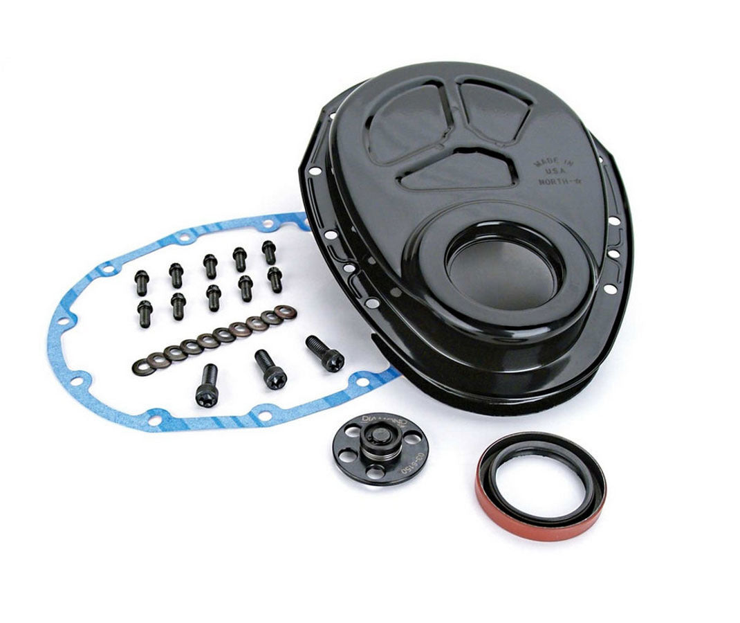 Comp Cams COM208 SBC Timing Cover w/ Welded Thrust Plate