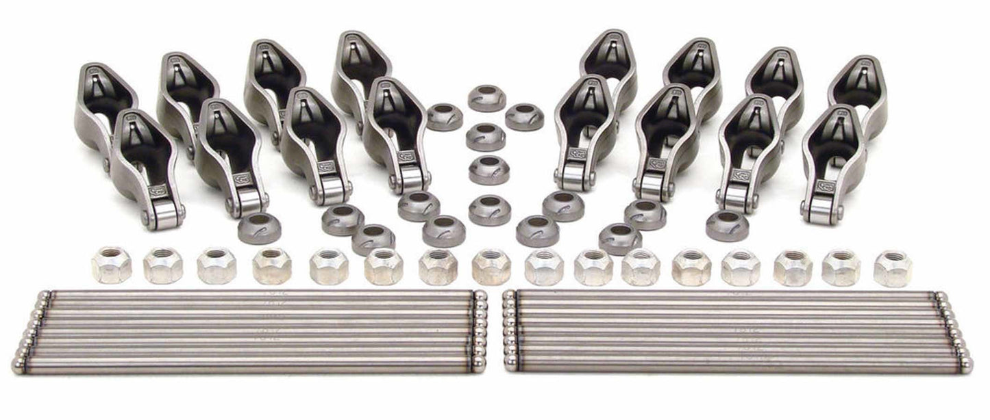 Comp Cams COMRP1412-16 SBC Rocker Arm Kit 1.52 Ratio- 3/8 Stud