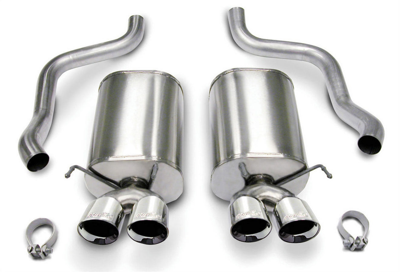 Corsa Performance COR14169 05-08 Corvette 6.0/6.2L Axle Back Exhaust System