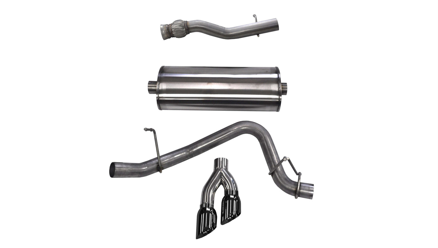 Corsa Performance COR14749BLK Exhaust Cat-Back Cat-Back Single Side E