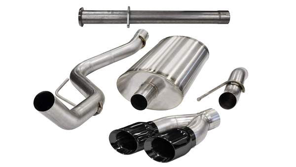 Corsa Performance COR14760BLK Exhaust Cat-Back Cat-Back Single Side E