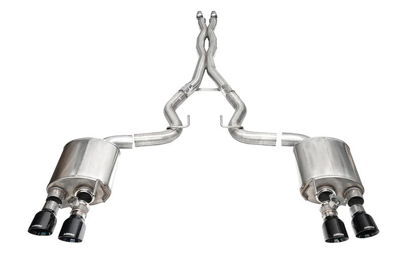 Corsa Performance COR21265BLK 24- Mustang Dark Horse 5.0L Cat Back Exhaust