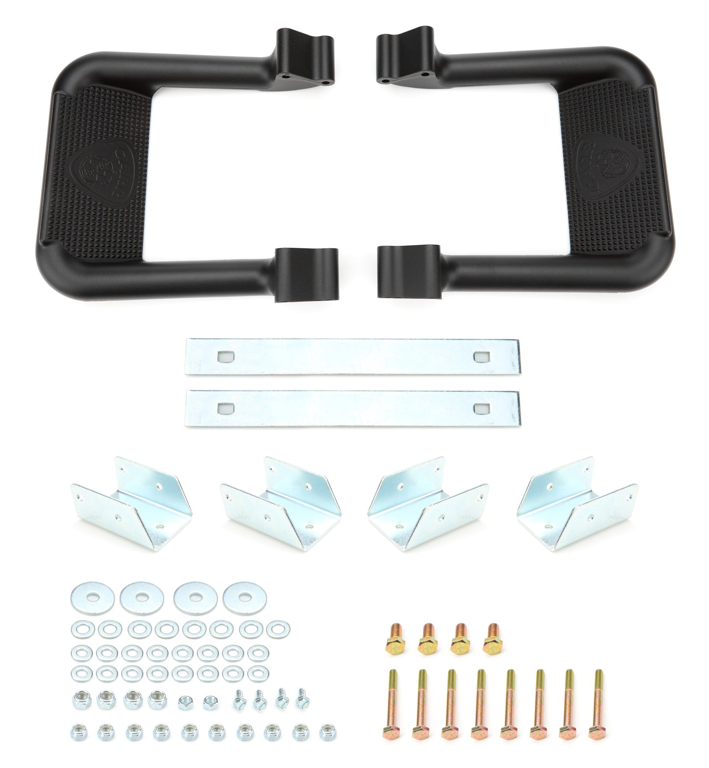 Carr CTA102521 Hoop II Multi Mount Step Black Pair