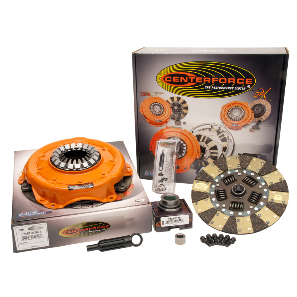 Centerforce CTFKDF717516 Dual Friction K Clutch Kit GM 1-1/8 10-Spline