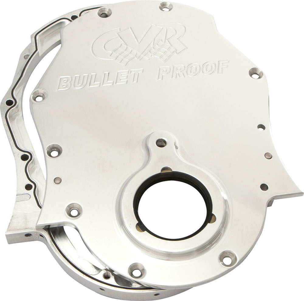 Cvr Performance CVRTC2454CL BBC Billet Timing Cover 2-Piece - Polished