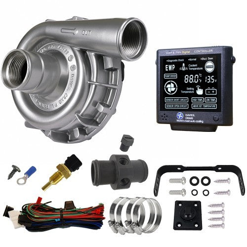 Davies, Craig DCCDC-8950 EWP115 Remote Elec. WP & Controller Combo - Alloy