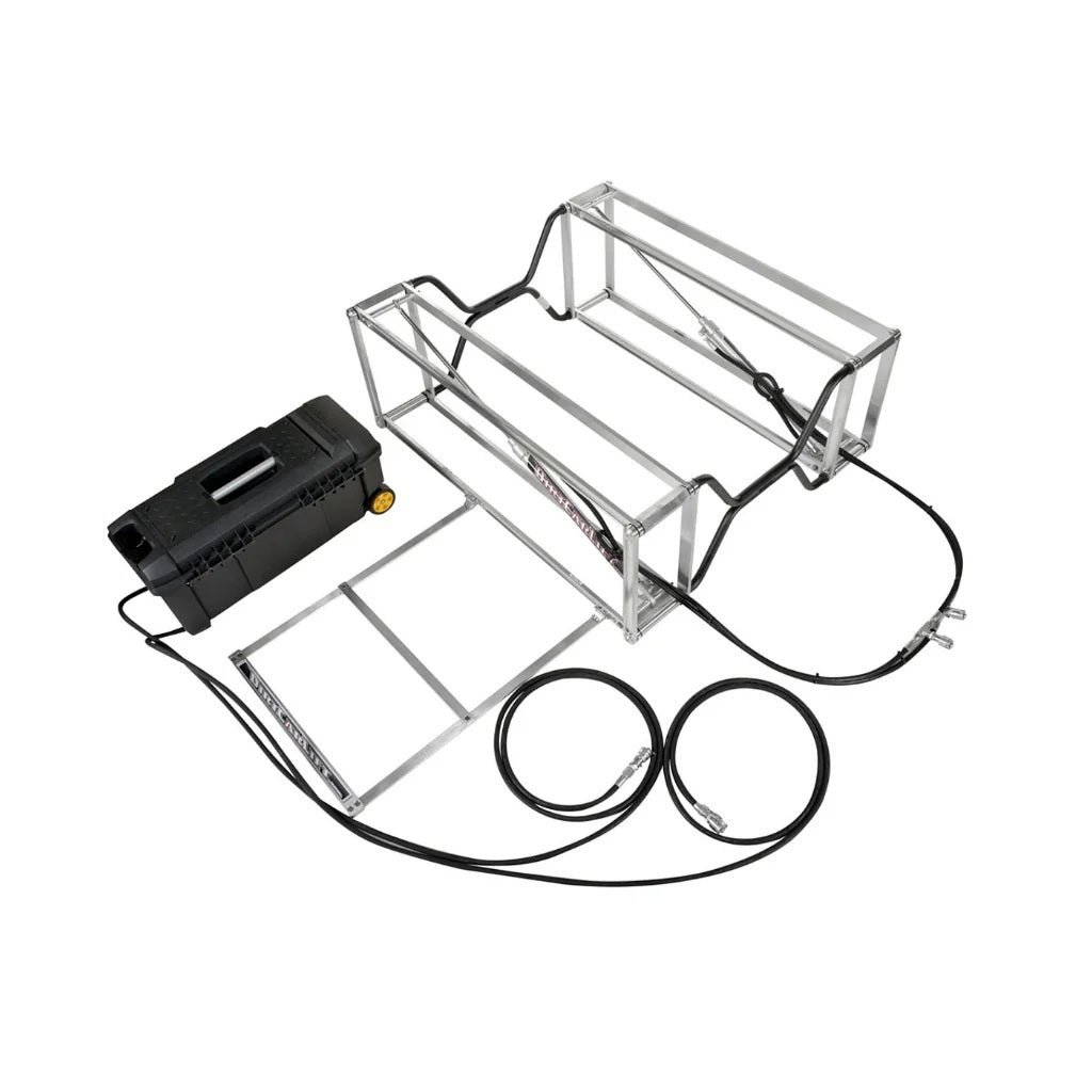 Dirtcarlift DCLECO1002-BLUE Lift Race Car Eco-Series Blue w/pump in Box/Hose