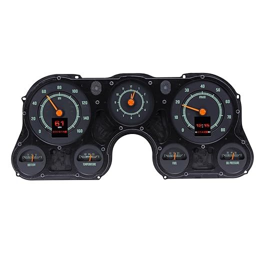 Dakota Digital DDGRTX-67C-PU-X 1967-72 Chevy Truck RTX Instrument System