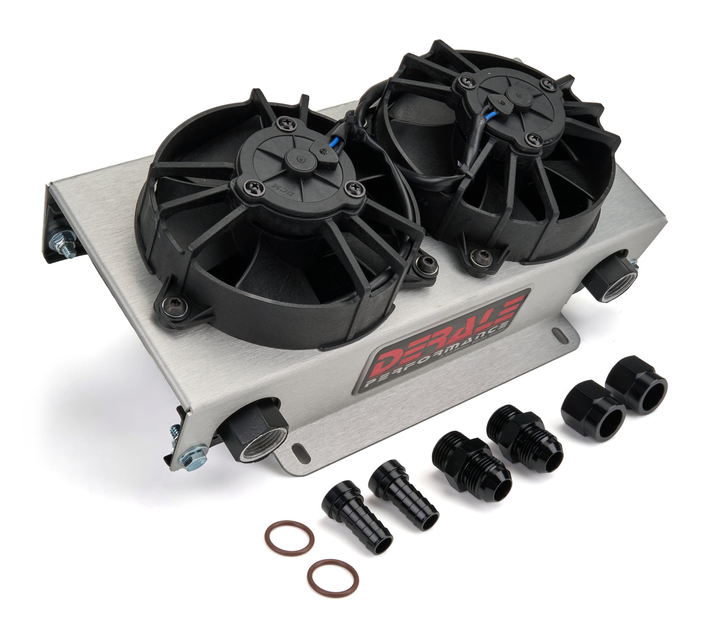 Derale DER15845 19 Row Hyper Dual-Cool Remote Cooler (-10AN)