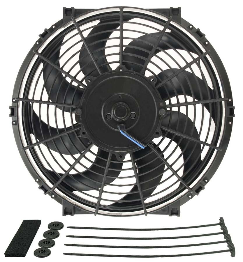 Derale DER16622 12in Tornado Electric Fan w/Standard Mount Kit