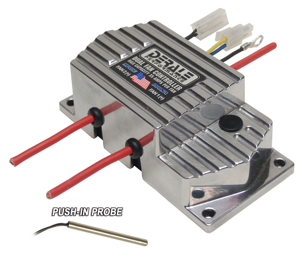 Derale DER16788 Dual Fan Controller Push In