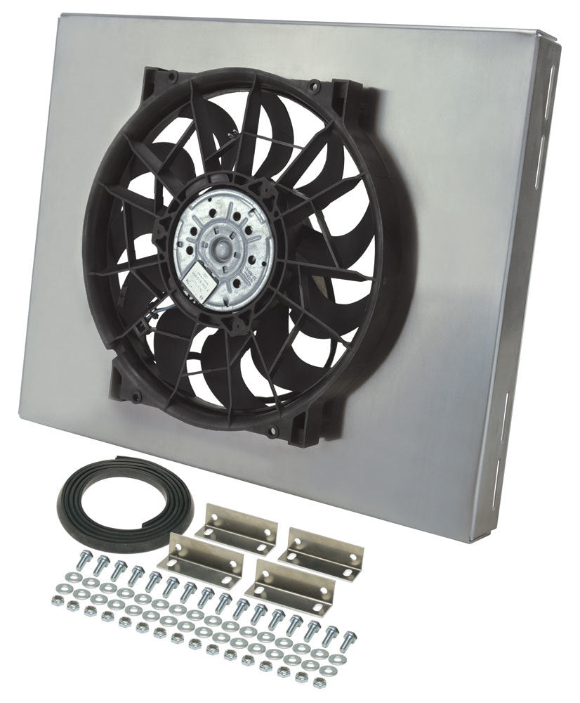 Derale DER16820 RAD Fan w/Alum Shroud Assembly