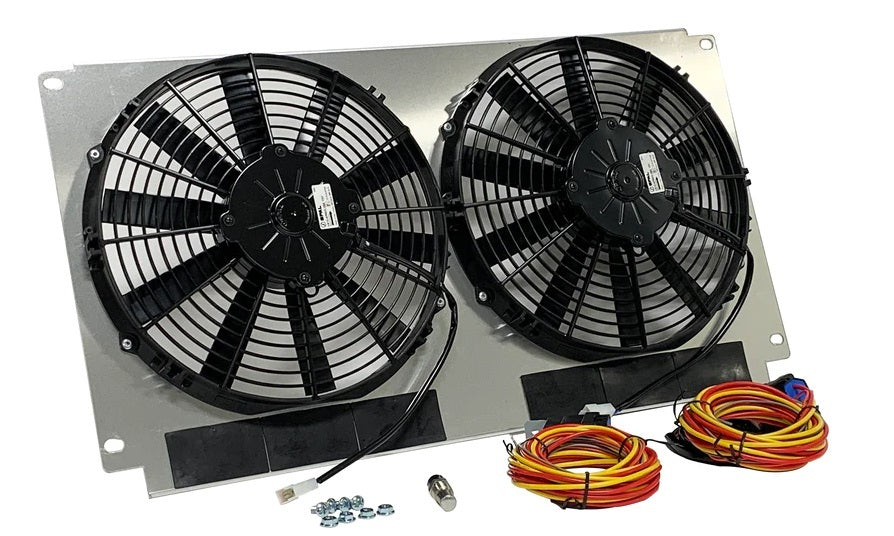Dewitts Radiator DEW32-SP440 Fan Kit 66-67 Chevelle Dual 2200cfm