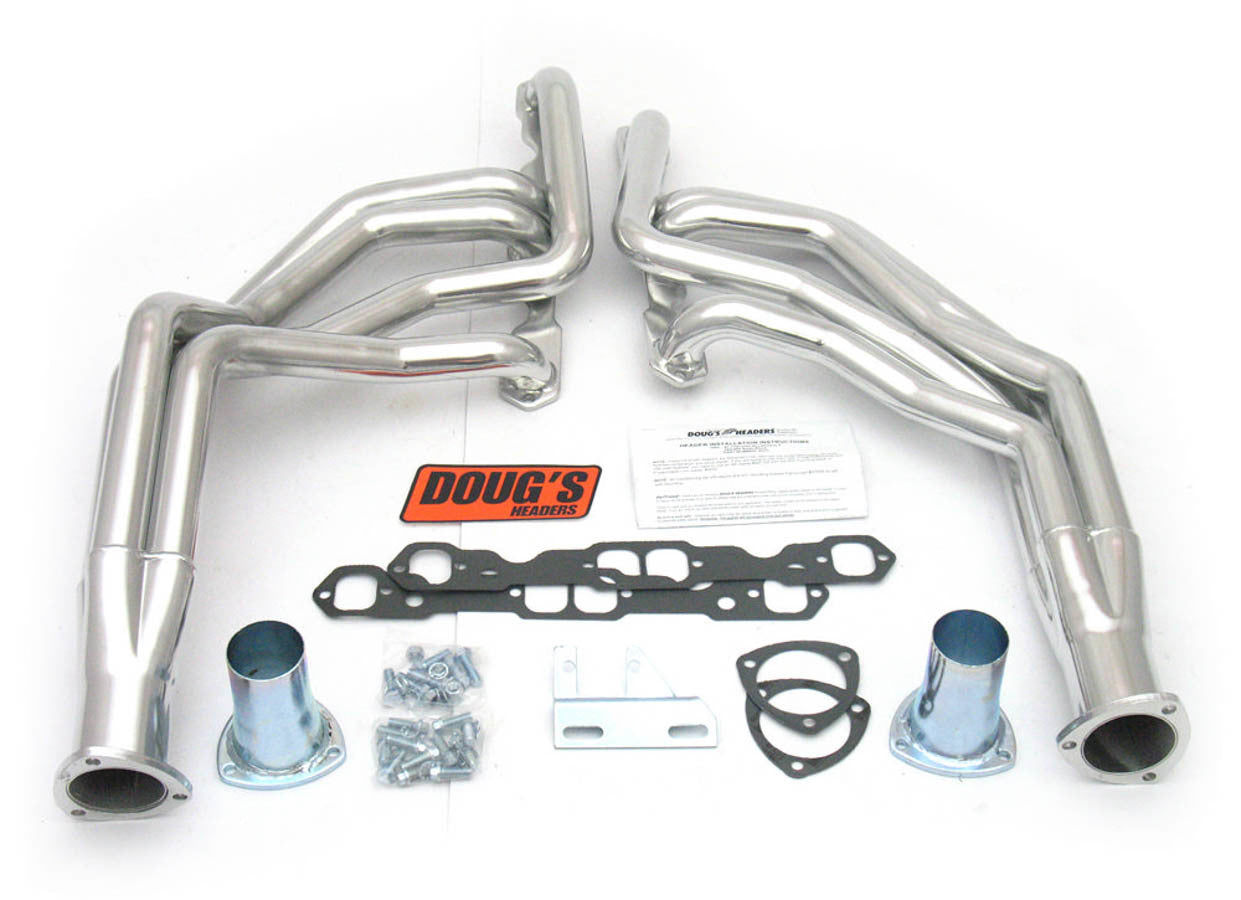 Dougs Headers DGHD317 SBC Headers - Coated - 62-67 Chevy II