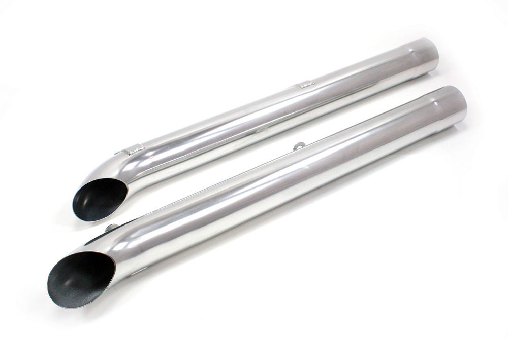 Dougs Headers DGHD930 Side Pipes - Silver (Pair)