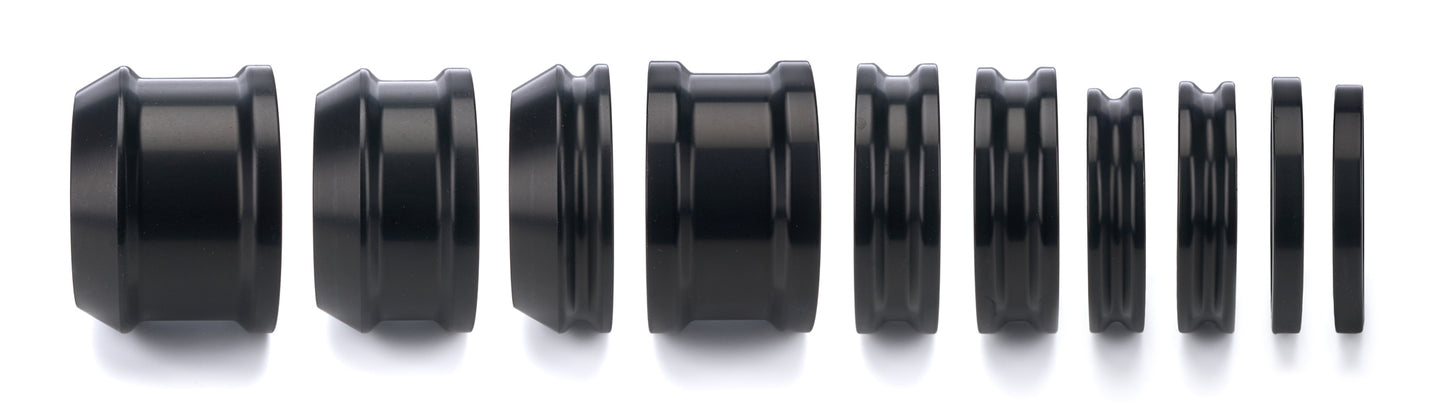Diversified Machine DMISRC-2590B Alum Spacer Kit Black