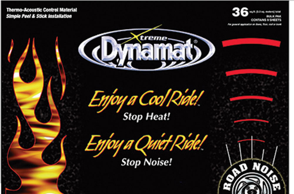 Dynamat DMT10465 Extreme Mega Pak 9 Sheets 24in x 48in