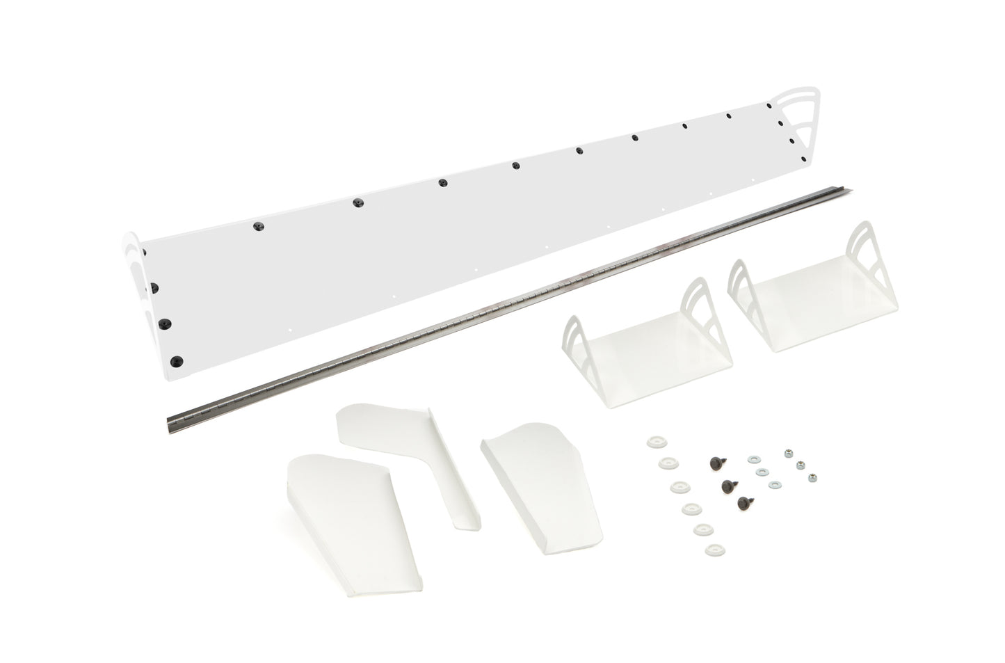 Dominator Race Products DOM920-WH Plastic Spoiler 8x72in LM White