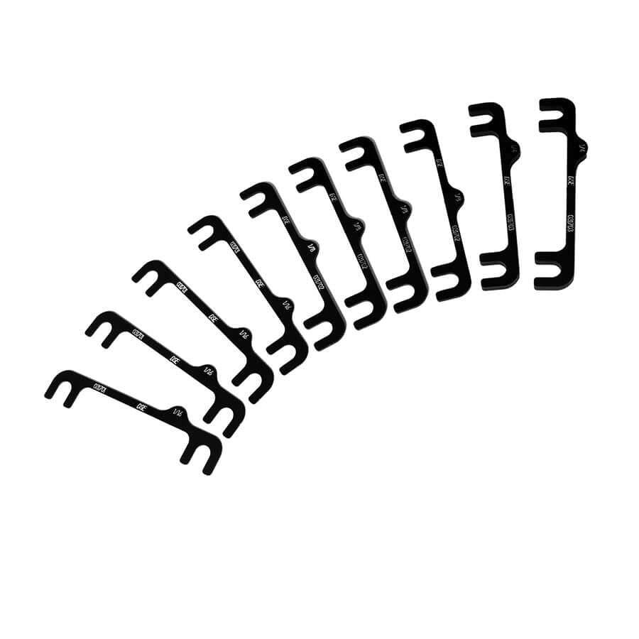 Detroit Speed Engineering DSE031715DS Camber Shim Track Kit 70-81 GM F-Body