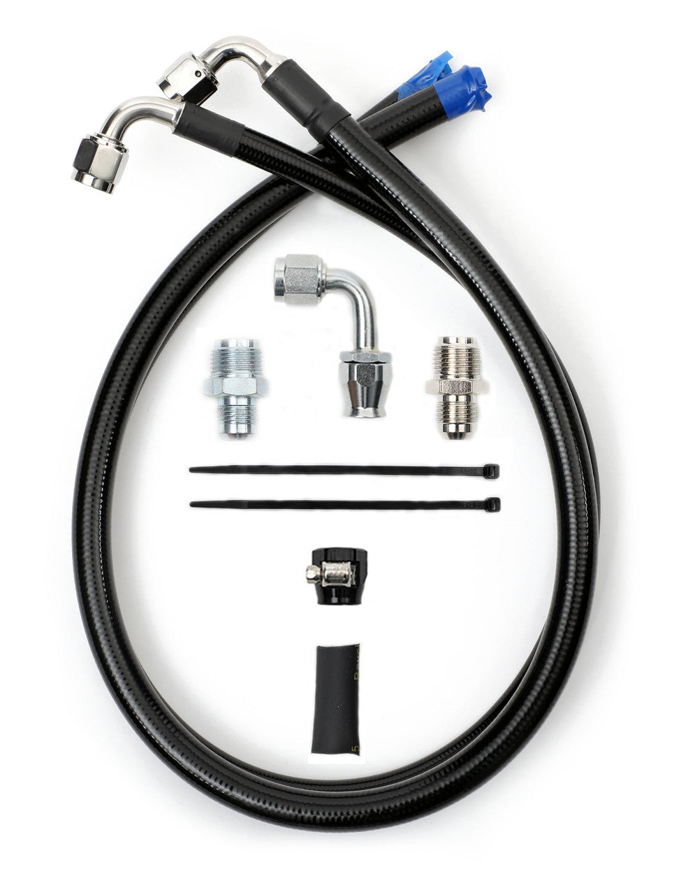 Detroit Speed Engineering DSE091201DS PS Hose Kit 82-Present GM Gear or R&P