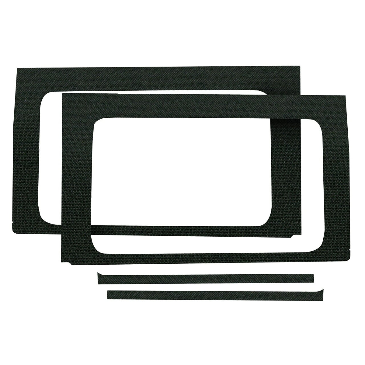 Design Engineering DSN50173 Jeep JL 4 DR 18- Side Window Black 4pc
