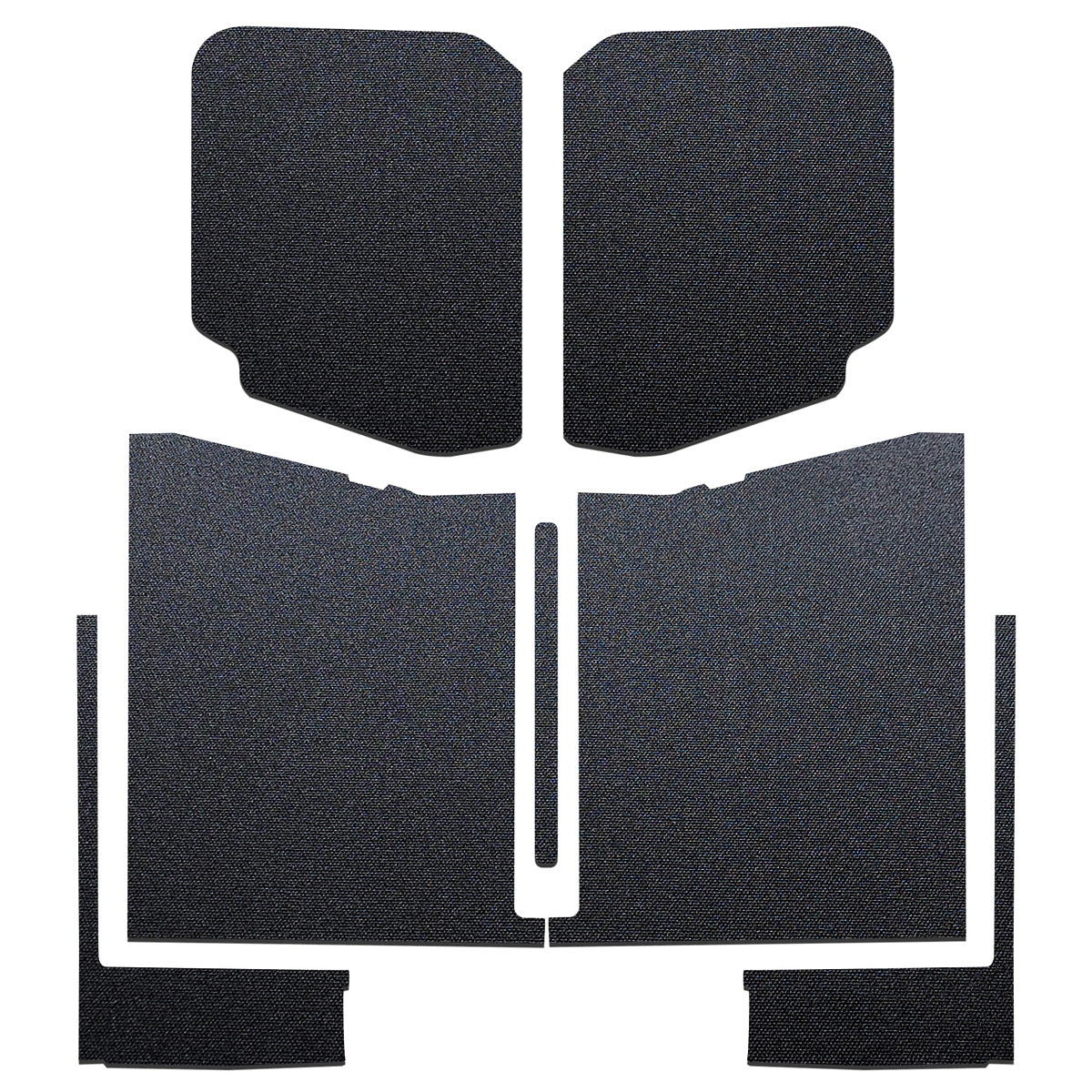 Design Engineering DSN50183 20- Gladiator Headline r Kit Black 7 Pieces