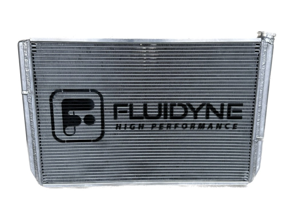 Fluidyne Performance DUNMGM.SLM.OPEN.TP Radiator Module Chevy Closed Triple Pass