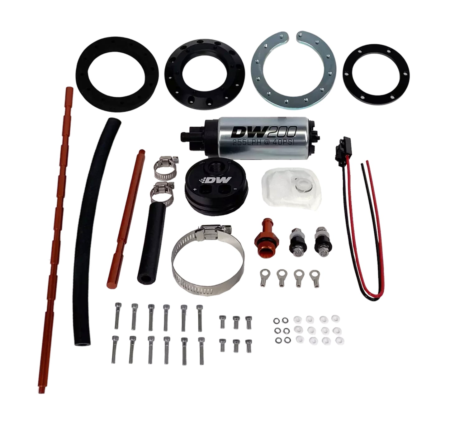 Deatschwerks DWK9-201-5005 Univ In-Tank Pump Mount w/255LPH DW200 Pump