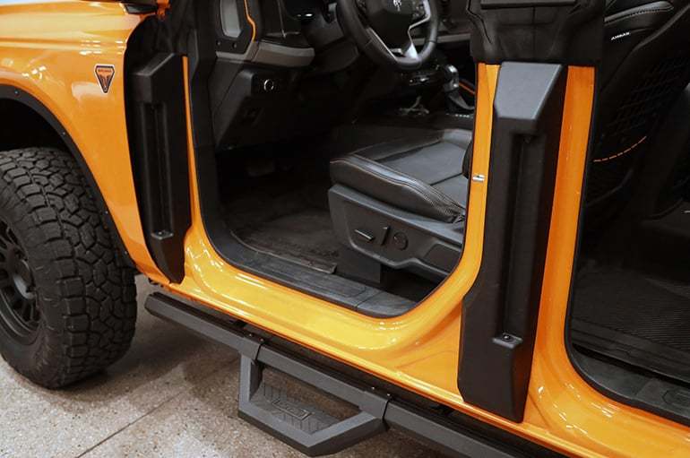 Dee Zee DZZ4619 21- Ford Bronco Door Hinge Covers 4 Door