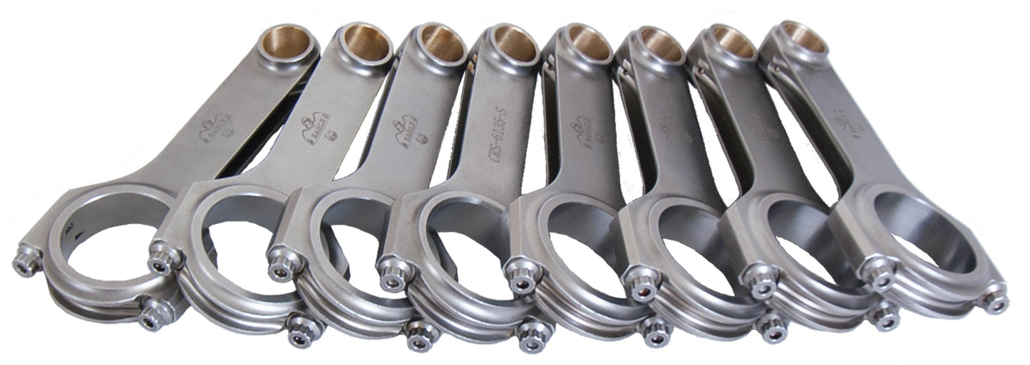 Eagle EAGCRS61353D BBC 4340 Forged H-Beam Rods 6.135