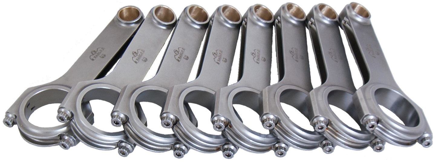 Eagle EAGCRS67003D BBC 4340 Forged H-Beam Rods 6.700in