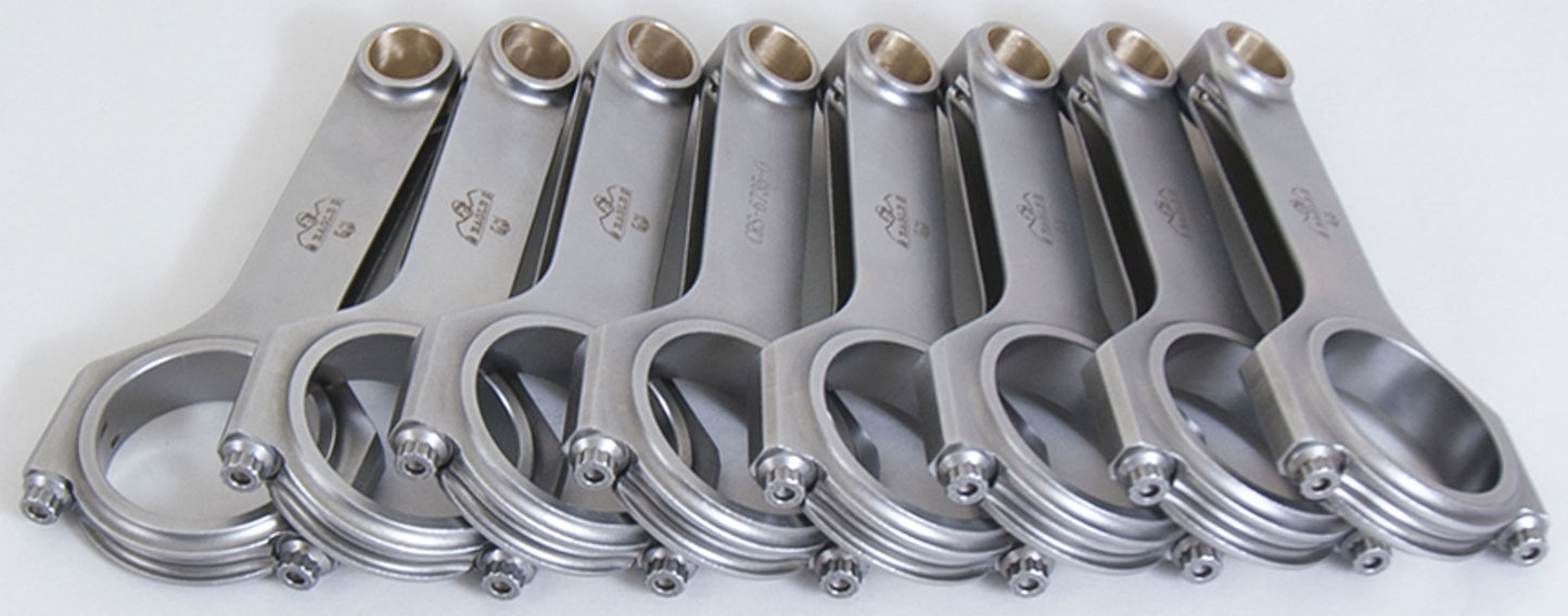 Eagle EAGCRS6735O3D Olds 4340 Forged H-Beam Rods 6.735in