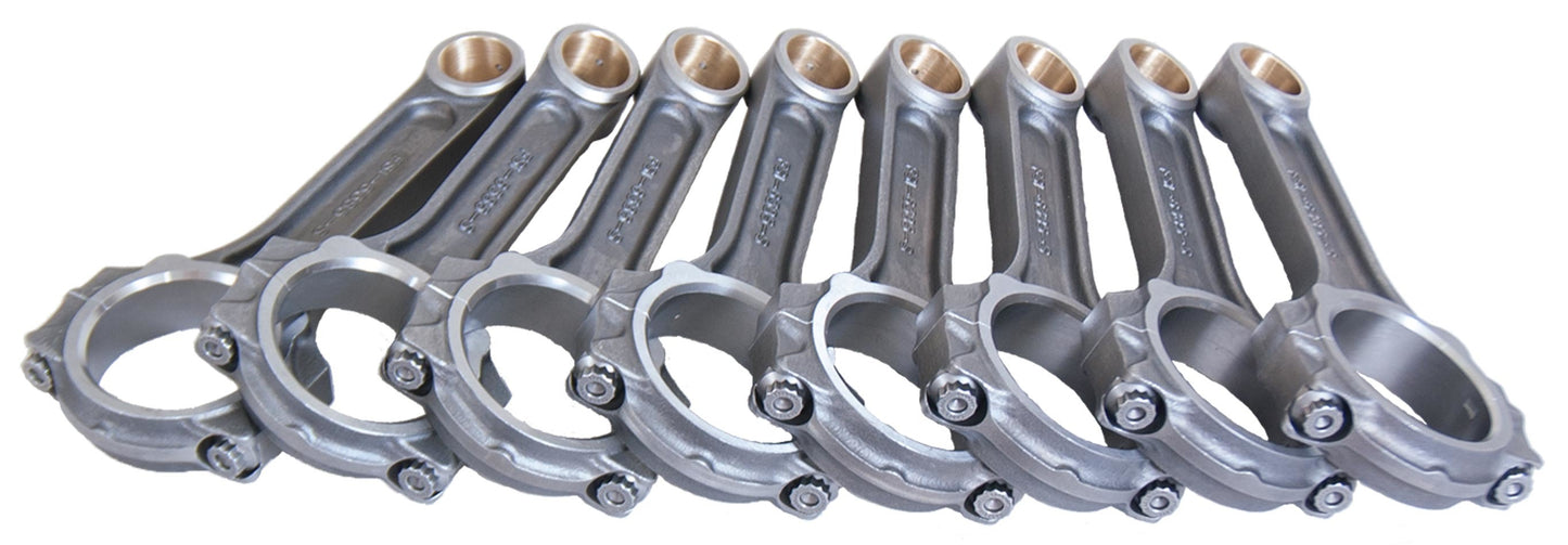Eagle EAGFSI6385 BBC Forged 4340 I-Beam Rods 6.385 w/7/16 Bolts