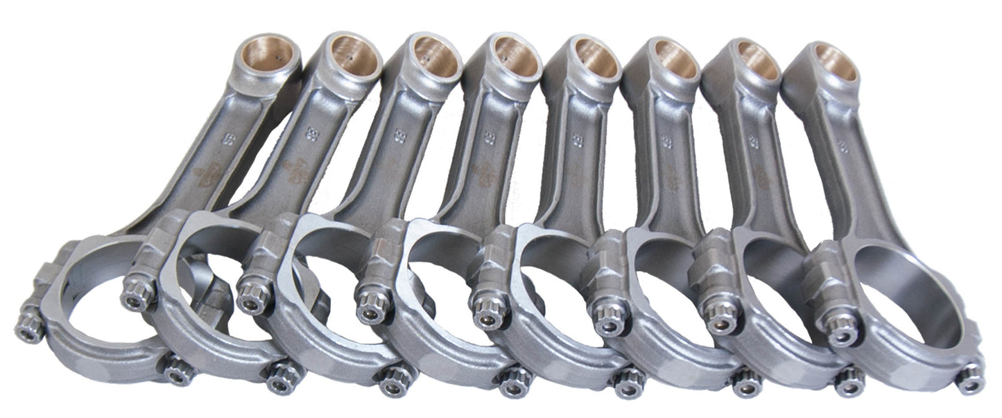Eagle EAGSIR6000BBLW SBC L/W 5140 Forged I-Beam Rods 6.000in