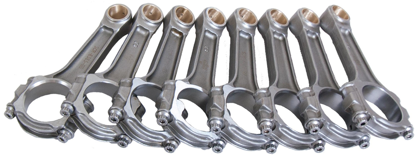 Eagle EAGSIR6385B BBC 5140 Forged I-Beam Rods 6.385in
