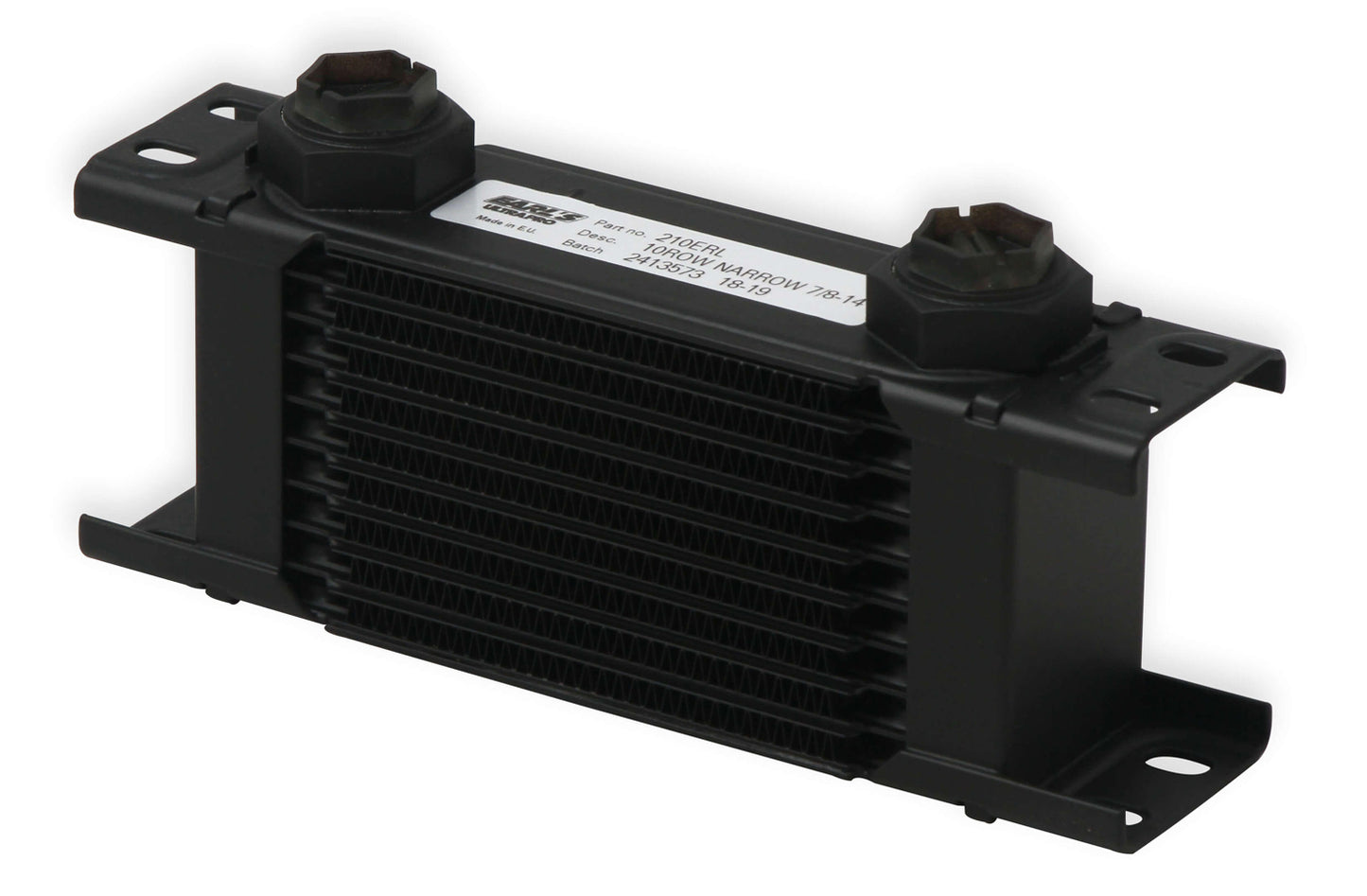 Earls EAR210ERL 10 Row Oil Cooler Narrow Style