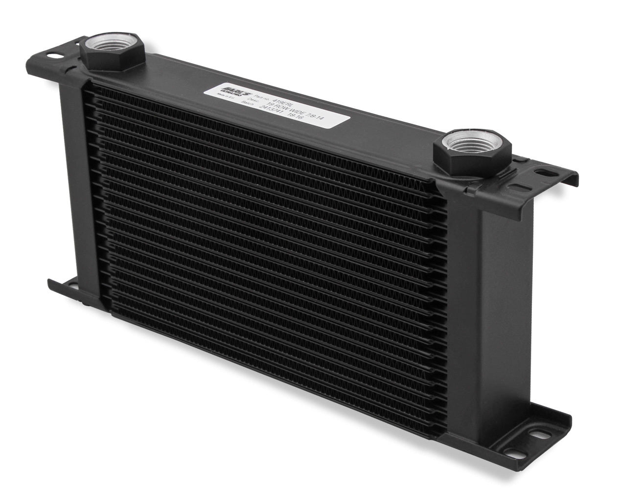 Earls EAR419ERL 19-Row Ulta-Pro Wide Oil Cooler - Black