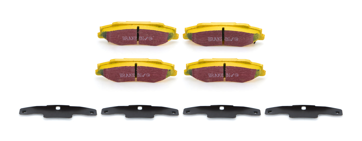 Ebc Brakes Usa Inc EBCDP41160R Brake Pads Yellowstuff Rear C5 Corvette