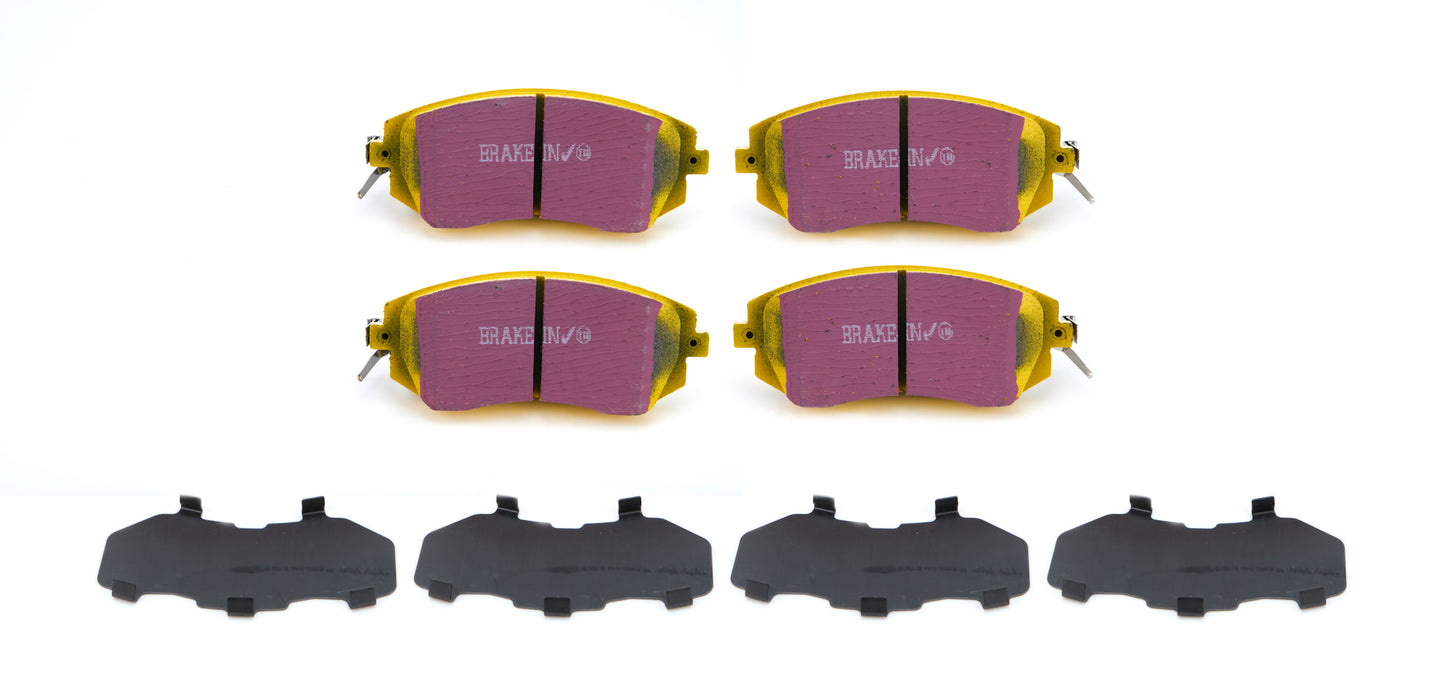 Ebc Brakes Usa Inc EBCDP41884R Brake Pads Yellowstuff Front Subaru
