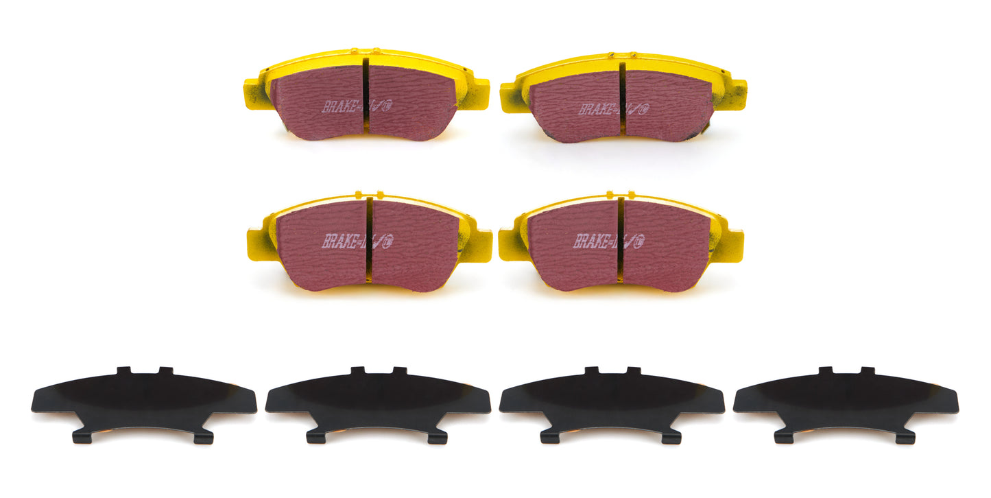Ebc Brakes Usa Inc EBCDP42041R Brake Pads Yellowstuff Front Honda 08-20