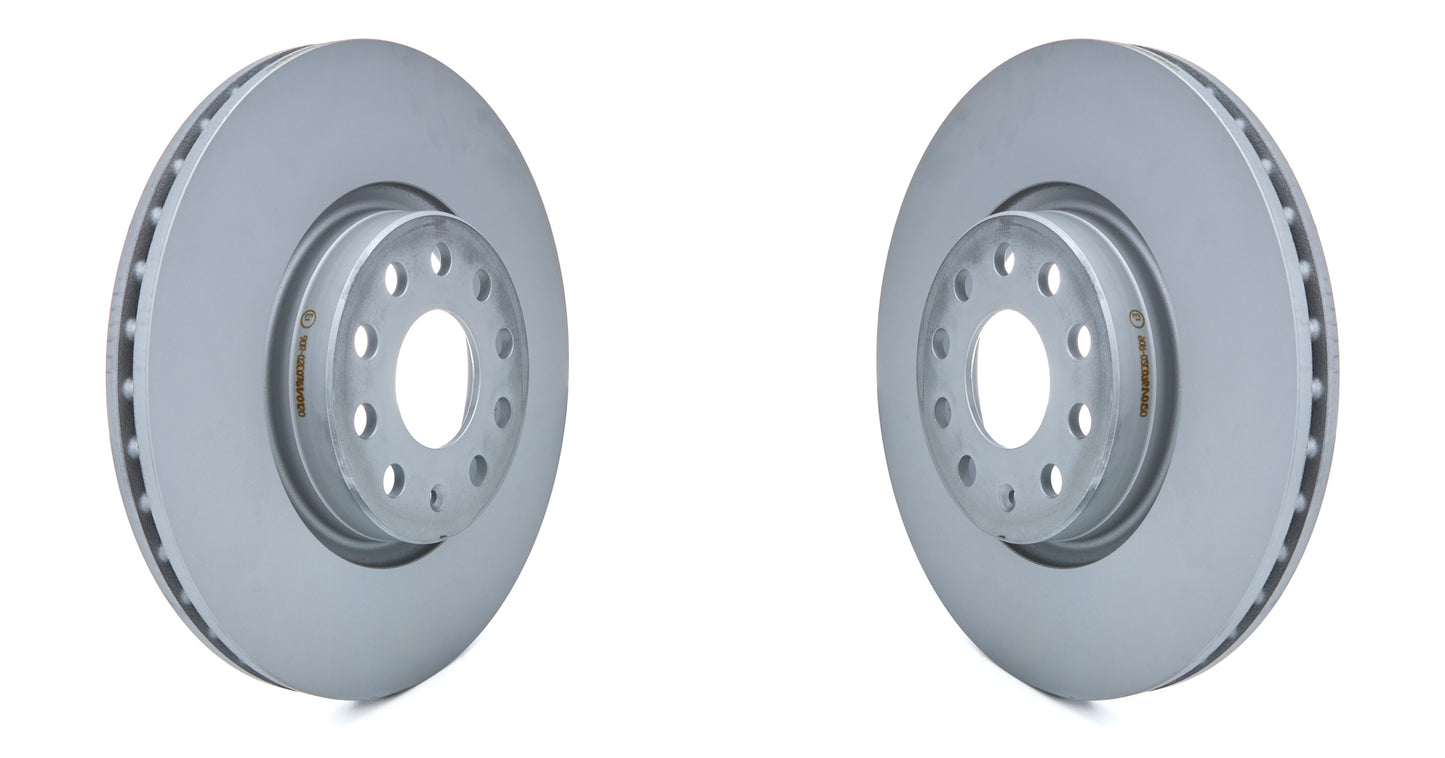 Ebc Brakes Usa Inc EBCRK1386 Brake Rotor Set Front Audi