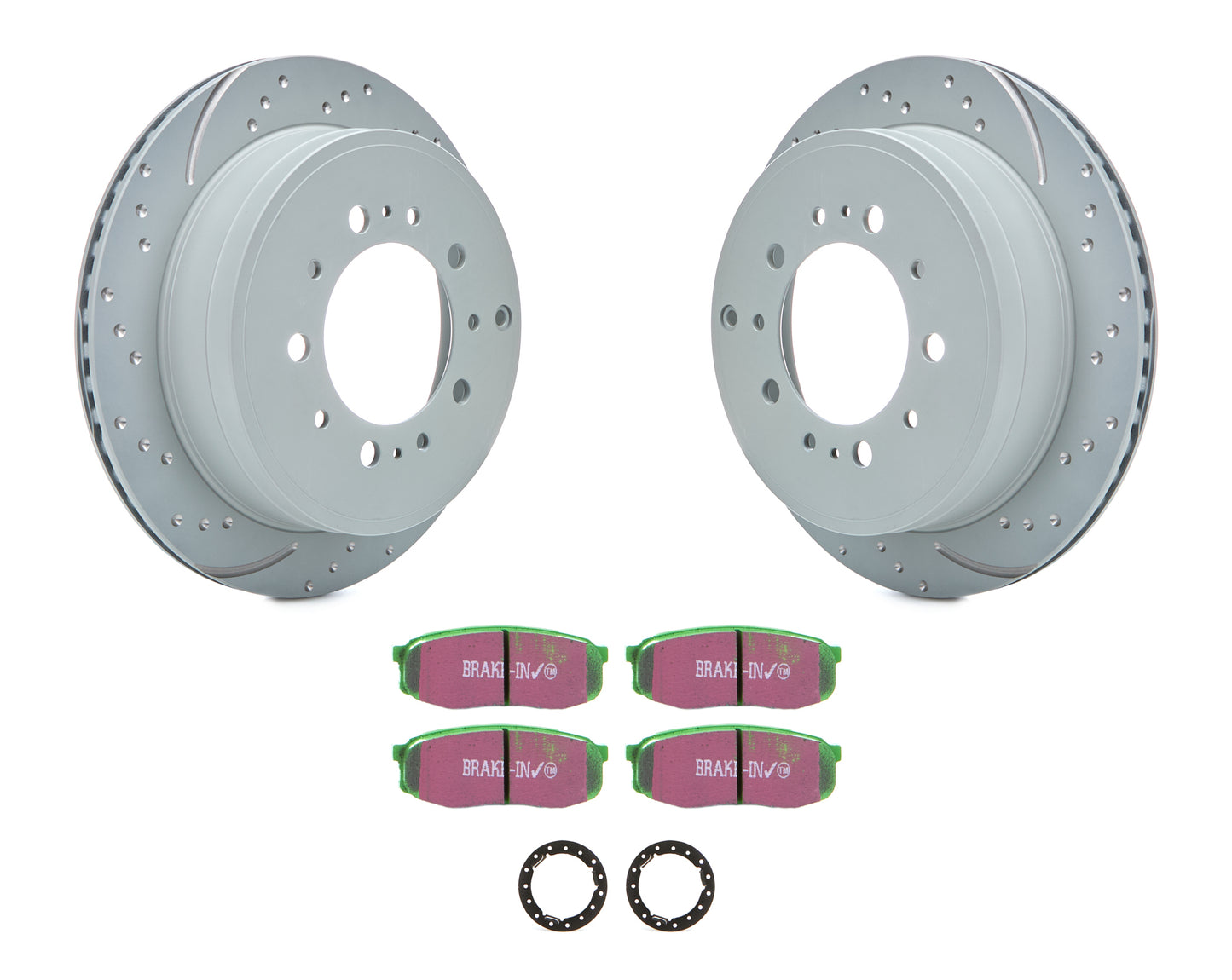 Ebc Brakes Usa Inc EBCS3KR1108 Brake Rotor & Pad Kit Greenstuff Toyota/Lexus