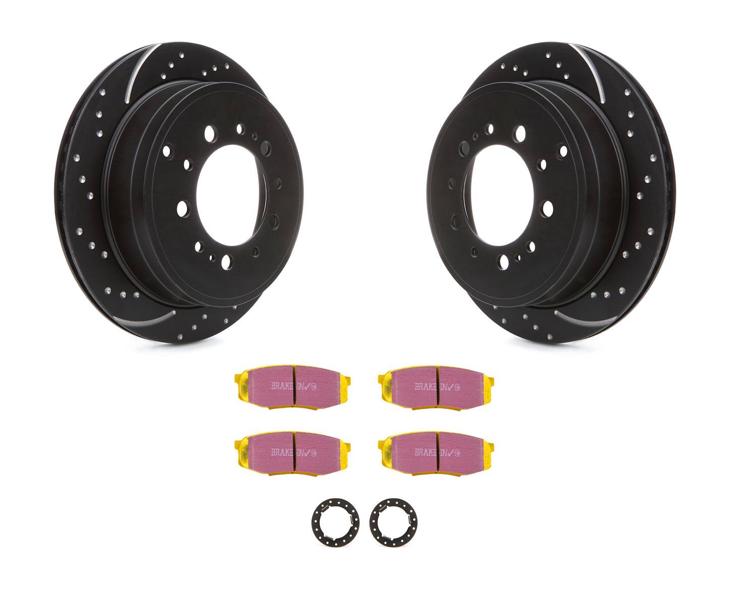 Ebc Brakes Usa Inc EBCS5KR1280 Brake Rotor & Pad Kit Yellowstuff Toyota