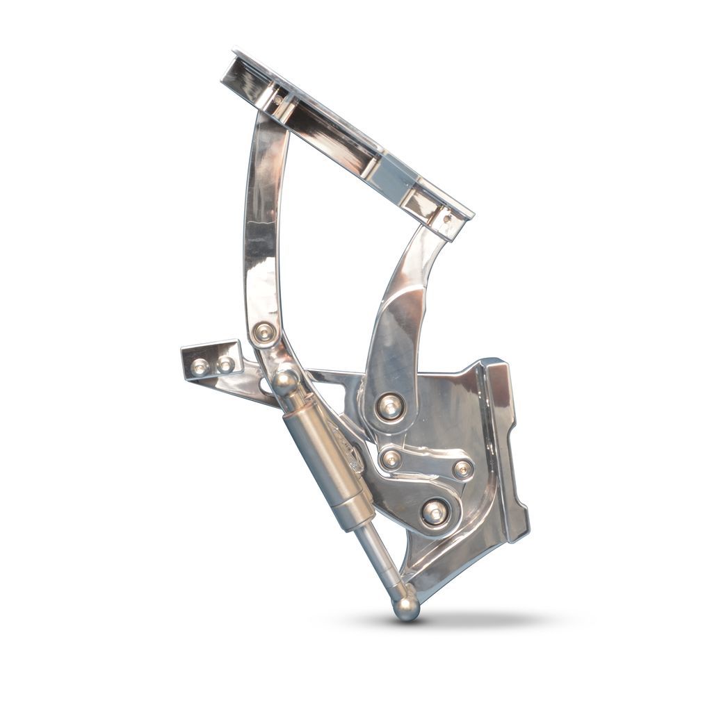 Eddie Motorsports EDDMS149-31P Billet Hood Hinges Polished
