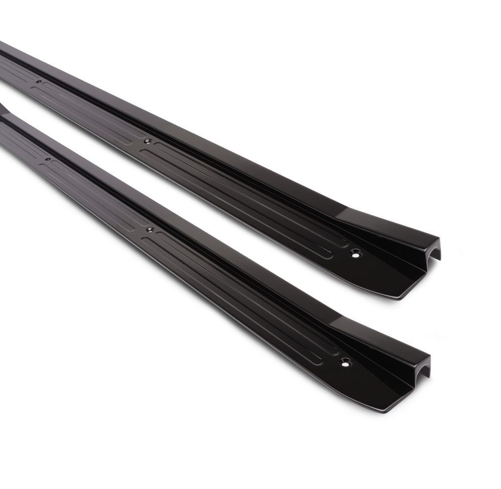 Eddie Motorsports EDDMS275-35MB Billet Door Sill Plates Matte Black