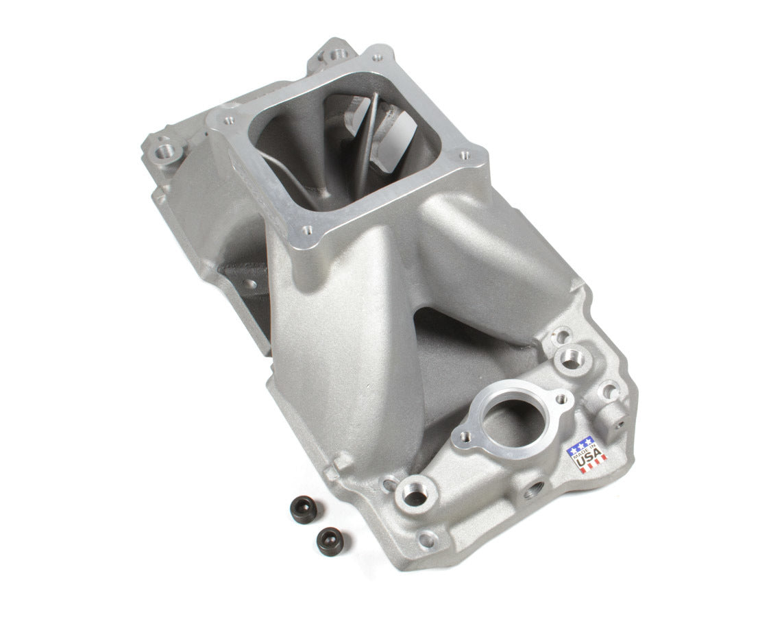 Edelbrock EDE28962 BBC Intake Manifold CNC SUPER VICTOR II