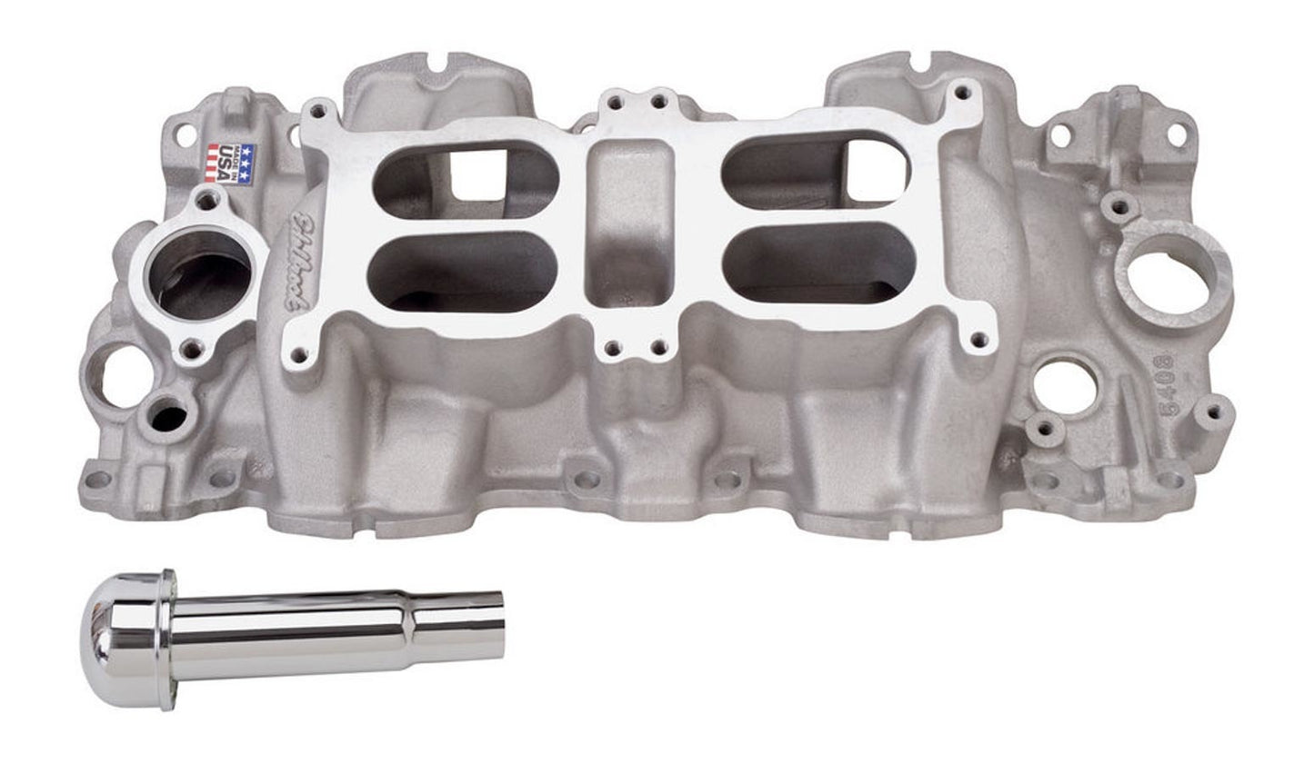 Edelbrock EDE5409 Performer RPM Dual Duad Manifold - Chevy 348-409