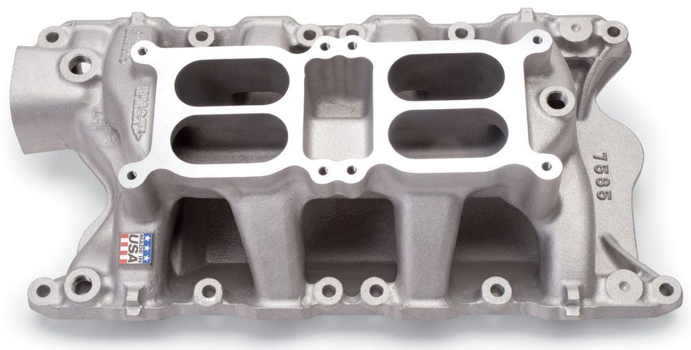 Edelbrock EDE7585 SBF Performer RPM Dual Quad A/G Manifold - 351W